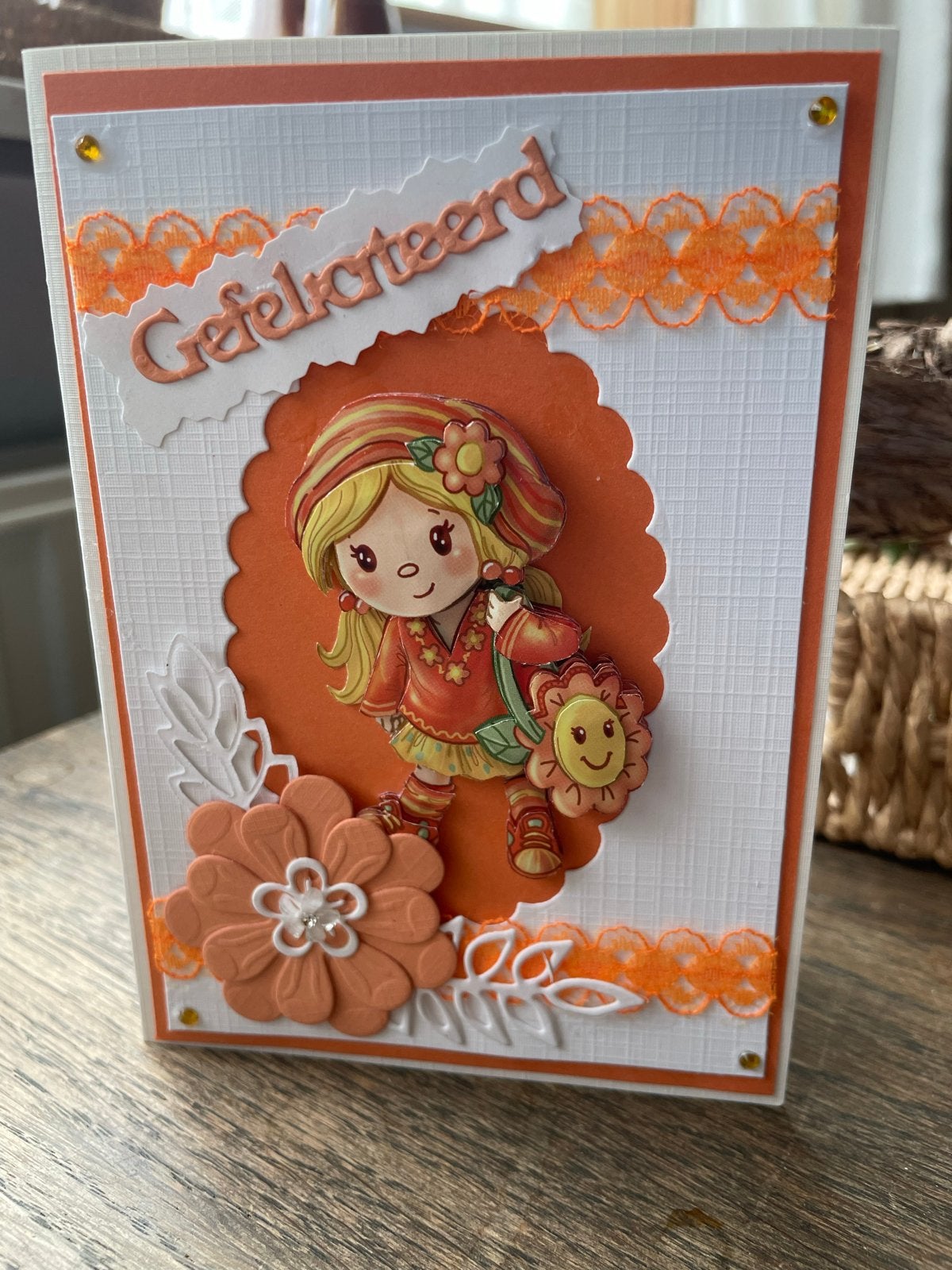3d kaart hartelijk gefeliciteerd 1, Hobby en Vrije tijd, Verzenden, Nieuw, Overige thema's