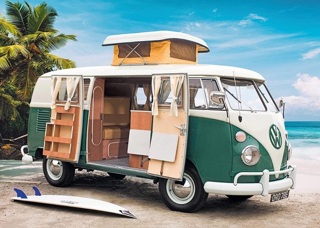 Ravensburger legpuzzel 1000 nieuw Volkswagen Camper Van, Ophalen of Verzenden, 500 t/m 1500 stukjes, Nieuw, Legpuzzel