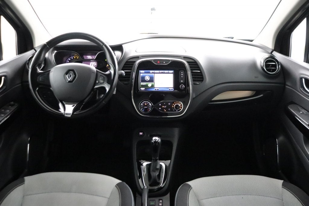 Renault Captur 1.2 TCe Dynamique | Automaat | Trekhaak | Cam, Auto's, Automaat, Stof, 4 cilinders, Grijs