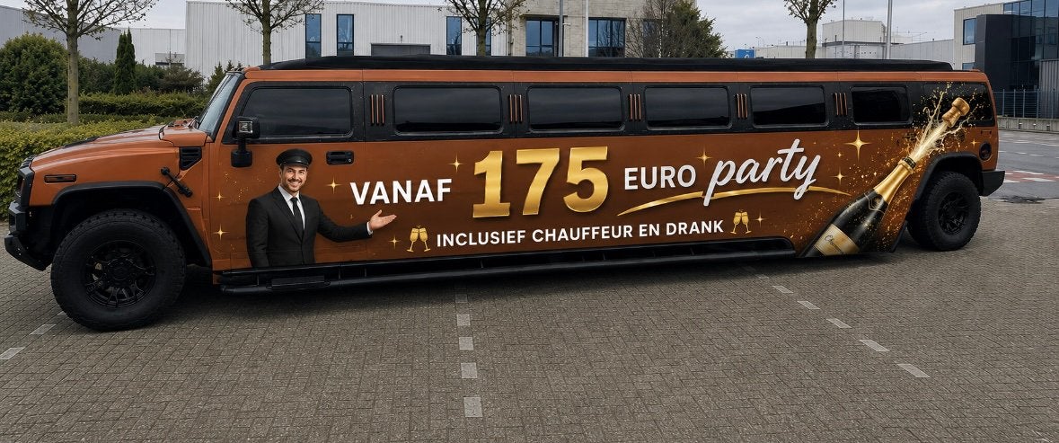 Hummer H2  Limousine huren Zuid-Holland, Ophalen of Verzenden