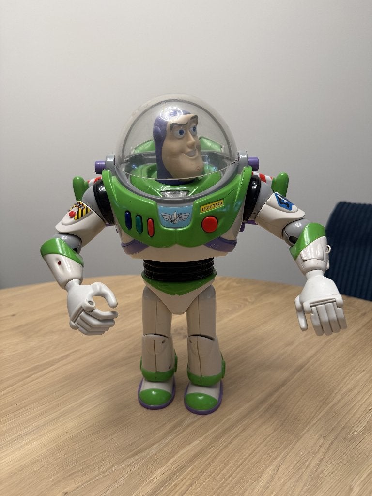 Ultimate Talking Buzz Lightyear (1995), Verzamelen, Disney, Verzenden, Overige figuren, Gebruikt, Beeldje of Figuurtje