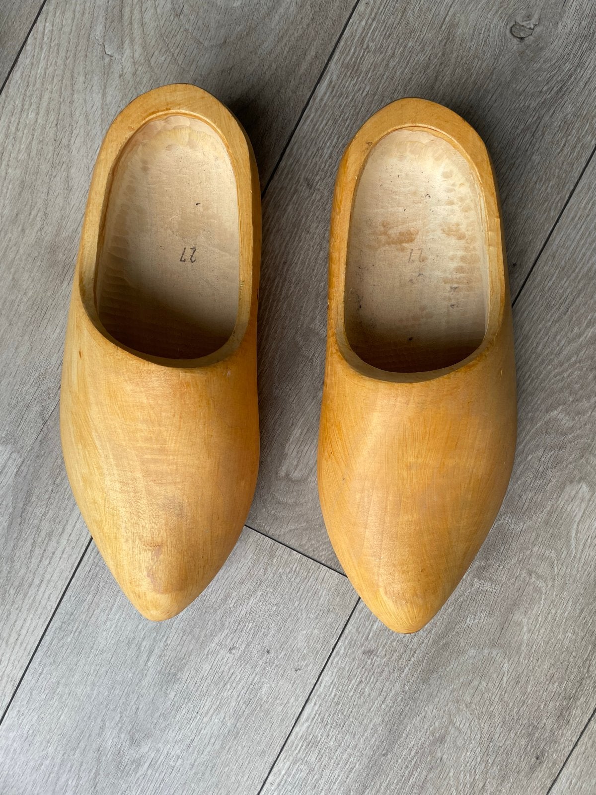 Houten klompen - Maat 43, Kleding | Heren, Ophalen of Verzenden, Gedragen, Klompen