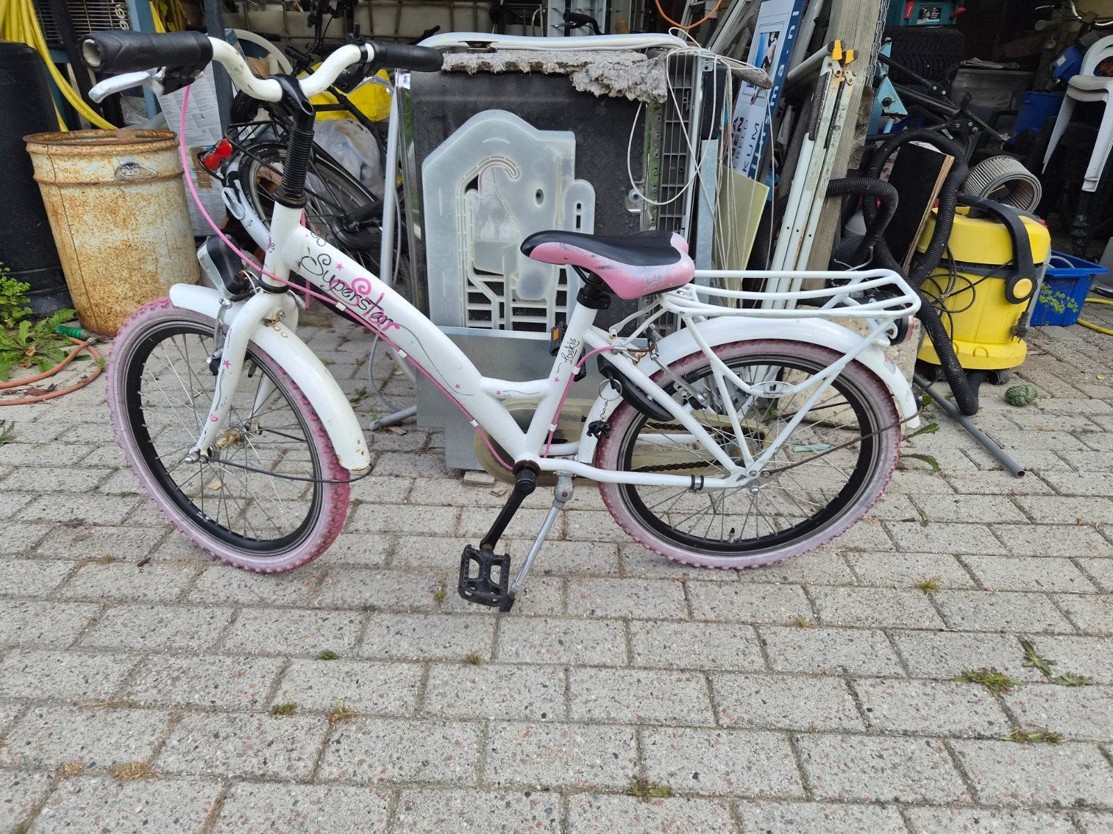 20 inch meisjesfiets, Minder dan 47 cm, Ophalen, Gebruikt
