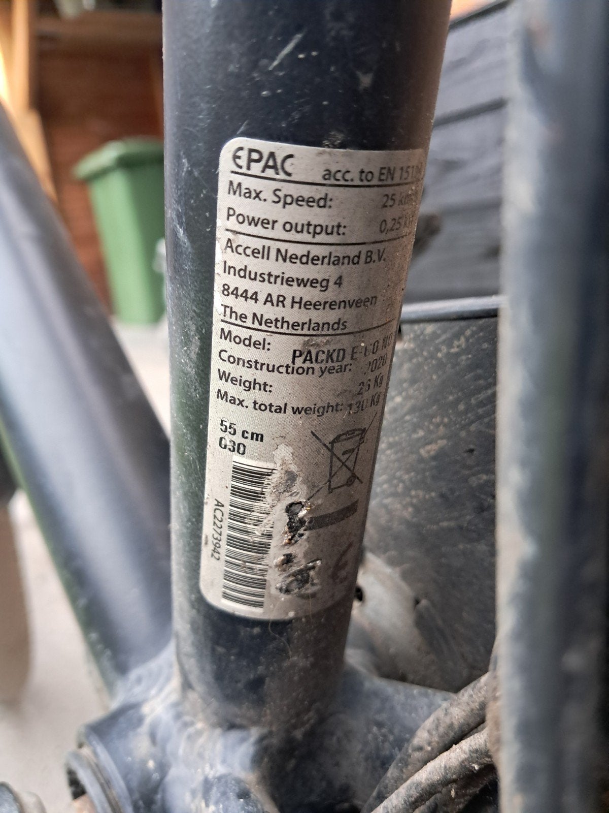 Batavus E-bike met gebreken - voor onderdelen/reparatie