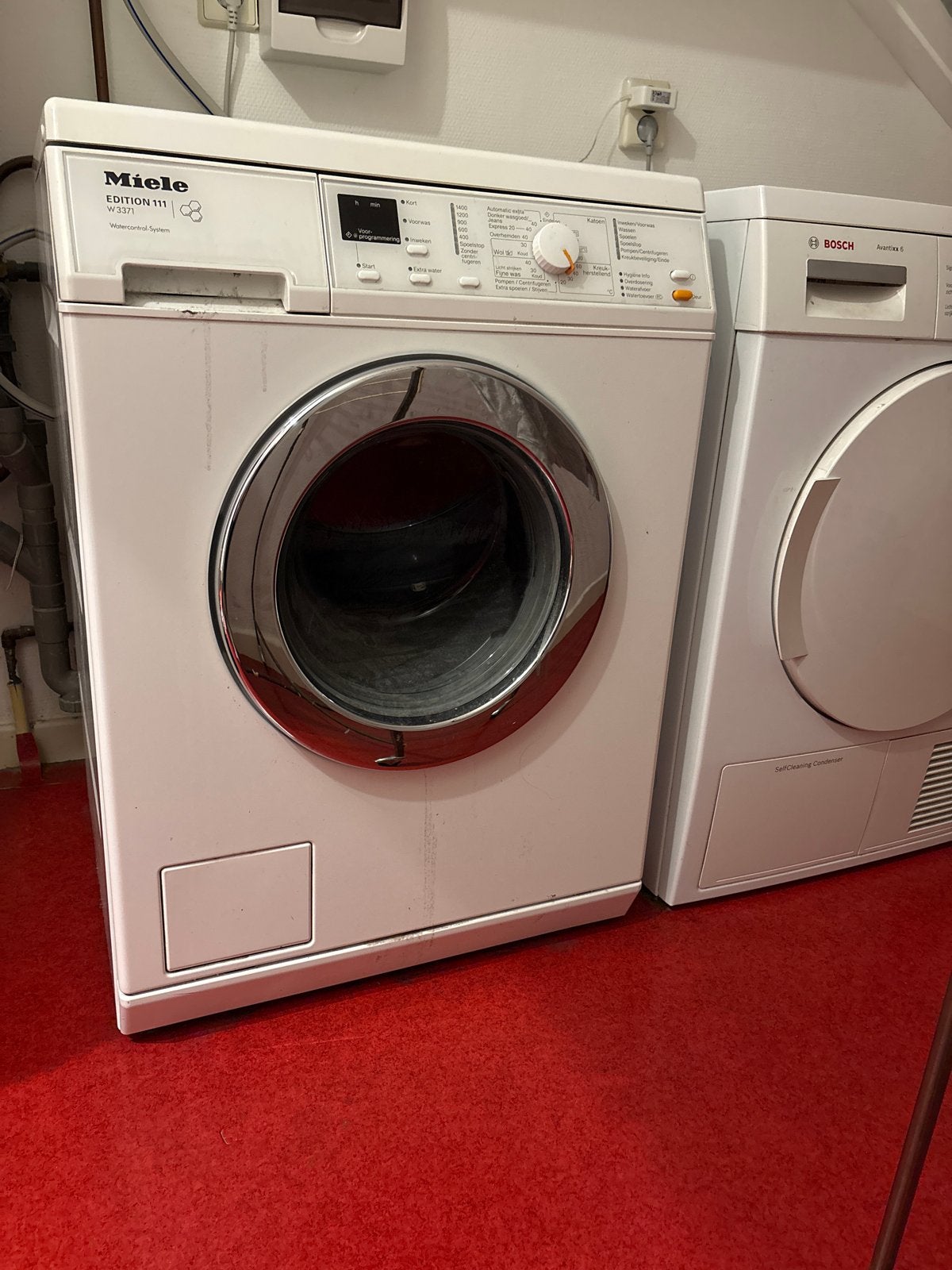 Miele W3371 Edition 111 Wasmachine - Zeer Goede Staat, Witgoed en Apparatuur, Ophalen, Zo goed als nieuw, Voorlader, Kort programma