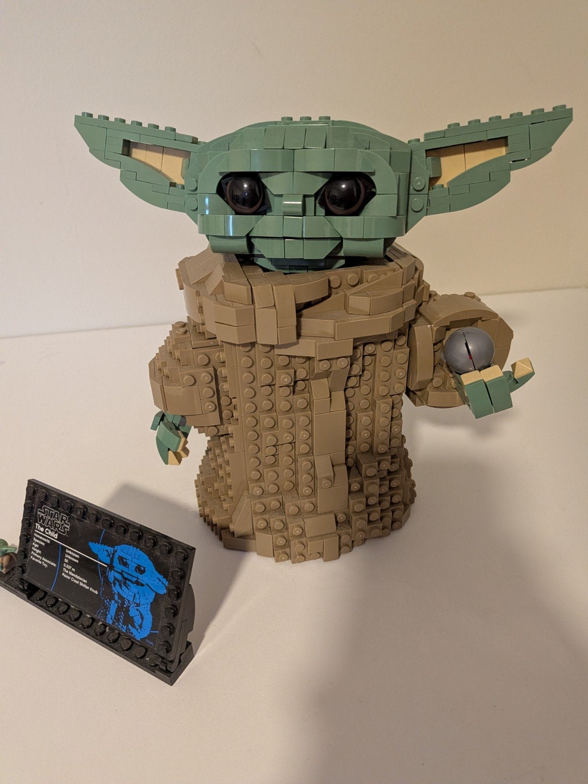 Lego Star Wars 75318 The Child (Grogu) - Groot model, Ophalen of Verzenden, Zo goed als nieuw