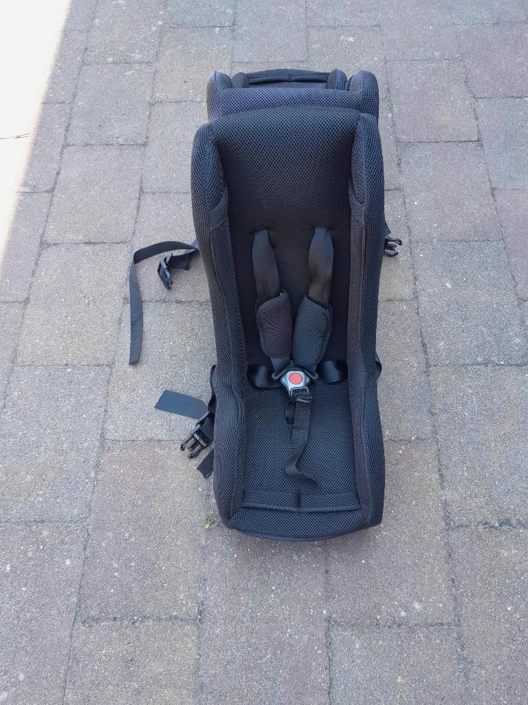 Melia peuterschaal met 5-punts gordel (2 stuks), Fietsen en Brommers, Fietsen | Bakfietsen, Zo goed als nieuw, Overige merken