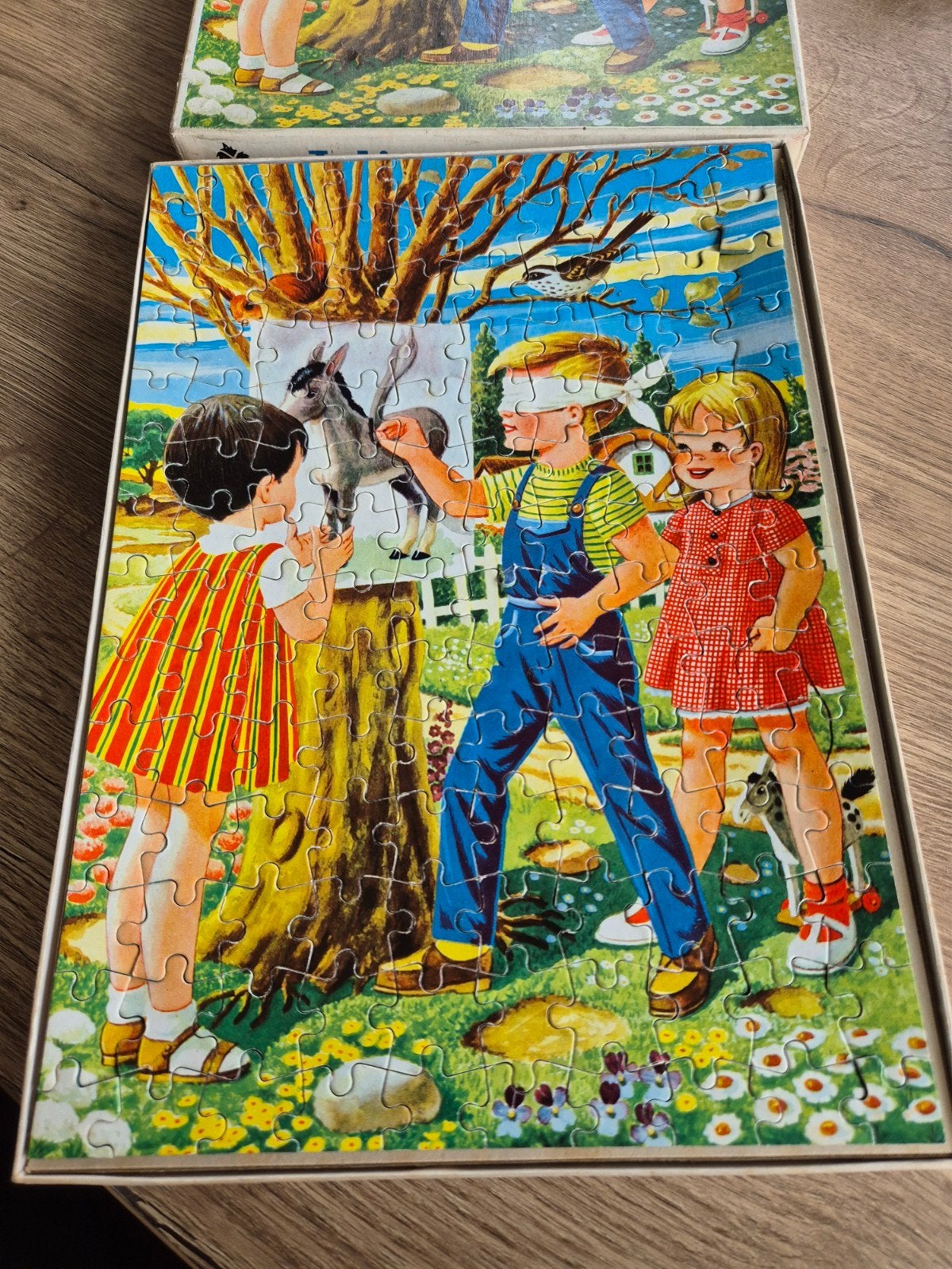 Mooie Jolita kinderpuzzel Pony spelen Homas Assen, Ophalen of Verzenden, Meer dan 50 stukjes, Zo goed als nieuw, 6 jaar of ouder
