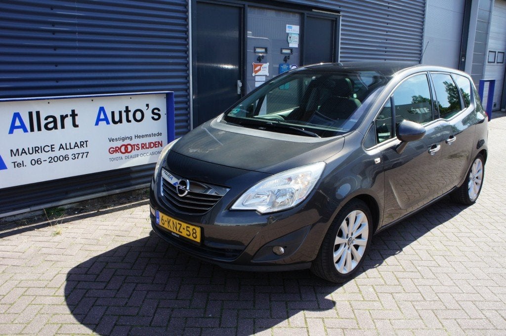 Opel MERIVA 1,4 Turbo Cosmo 120pk Panoramadak/ Leder/ Trekha, Voorwielaandrijving, Euro 5, Gebruikt, 680 kg