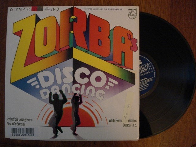 Olympic Union and the Athenians - Zorba's disco dancing, Ophalen of Verzenden, 1970 - 1979, Gebruikt, 12 inch