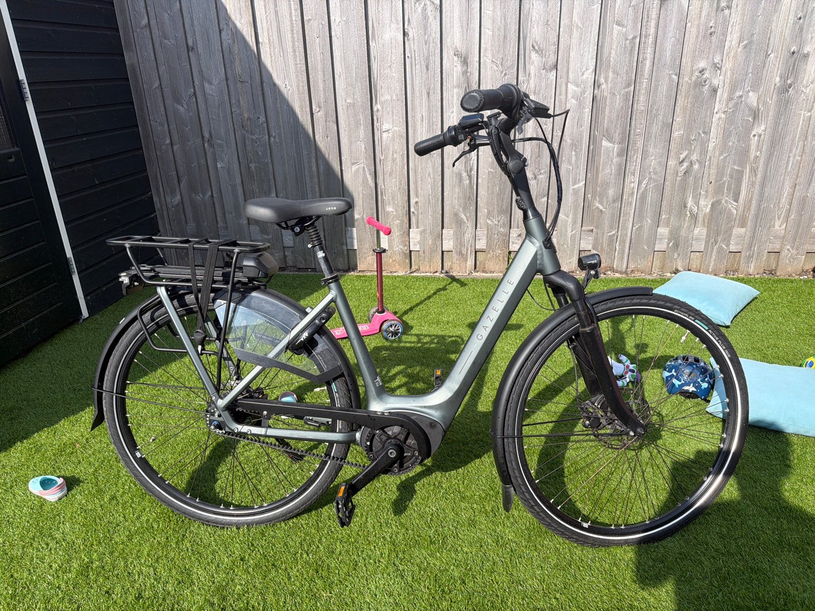 Gazelle elektrische fiets - Zo goed als nieuw, Ophalen, Zo goed als nieuw, 47 tot 51 cm, 50 km per accu of meer