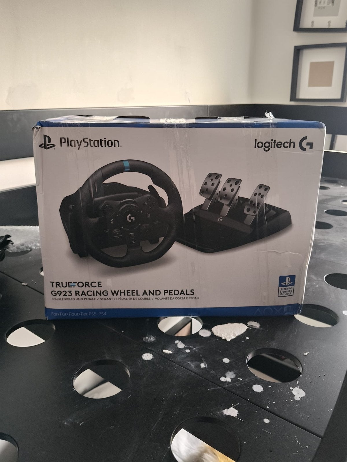 Logitech G923 Racing Stuur en Pedalen voor PlayStation, Ophalen of Verzenden, Nieuw, Stuur of Pedalen, PlayStation 5