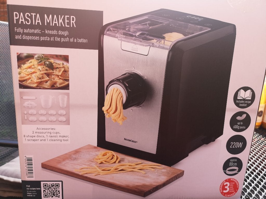 Pastamaker / pastamachine nieuw in doos, Ophalen, Kunststof, Pastamachine, Overige merken