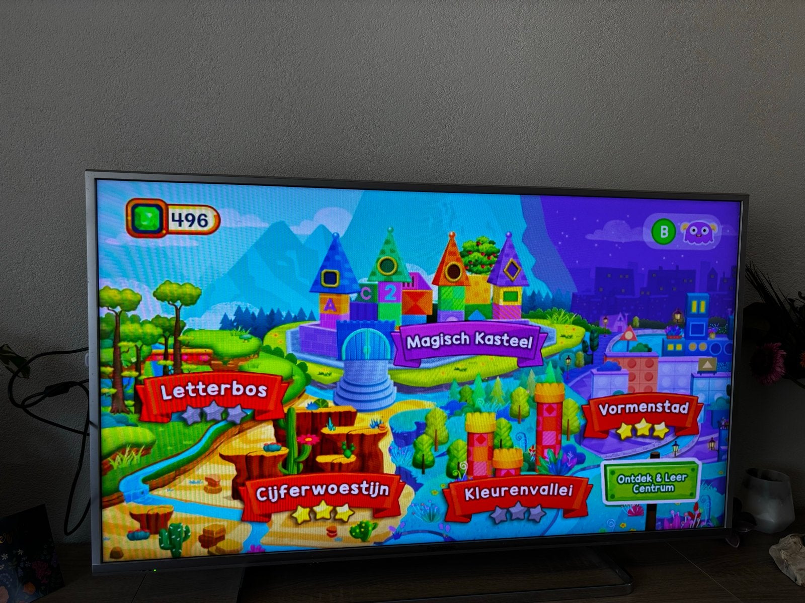 VTech ABC Smile TV Educatieve Console Plug & Play, Ophalen of Verzenden, Zo goed als nieuw, 2 tot 4 jaar