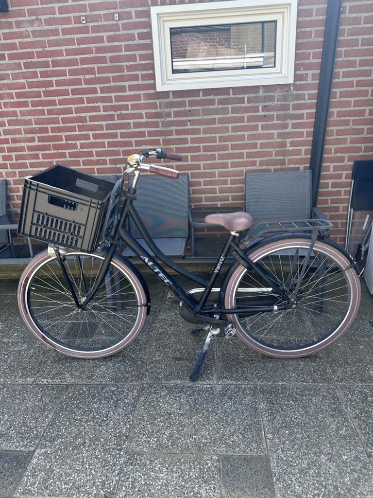 Altec Vintage Damesfiets - 28 inch, Fietsen en Brommers, Fietsen | Dames | Damesfietsen, Overige merken, Gebruikt, Velgrem, Versnellingen