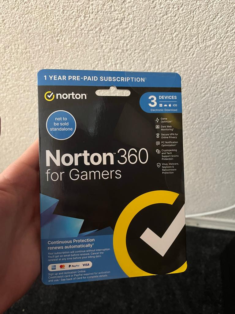 Norton 360 Protection: Complete Beveiliging voor Jouw Appara, Ophalen of Verzenden, Nieuw, MacOS