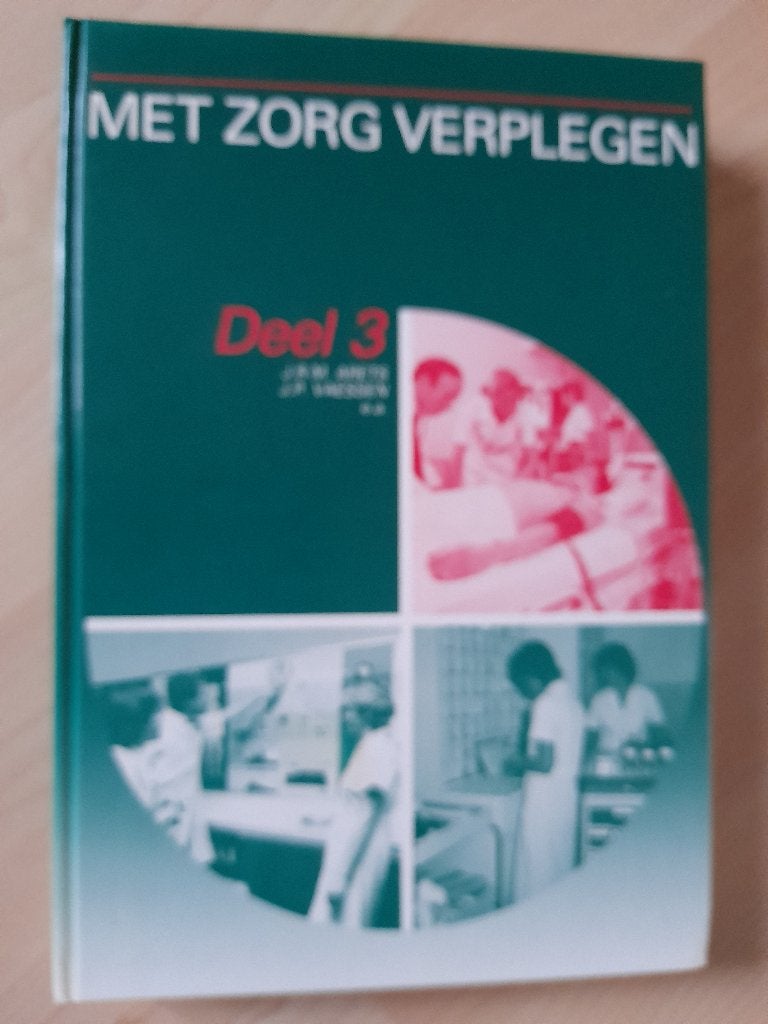 MET ZORG VERPLEGEN JRM Arets ea Deel 3, Ophalen of Verzenden, Gelezen, Overige niveaus, Nederlands