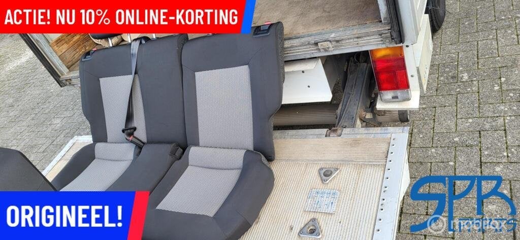POLO 6R 6C INTERIEUR COMPLEET STOF ORIGINEEL Stoel SET 5 DRS, Gebruikt, Volkswagen, Ophalen of Verzenden, Volkswagen