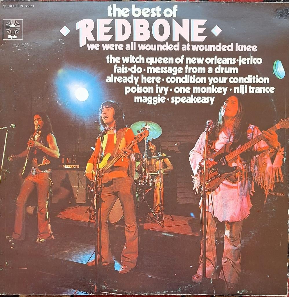 Redbone - The Best Of Redbone LP (1973) Poprock Vinyl, Gebruikt, Originele persing, Ophalen of Verzenden, 1970 - 1979