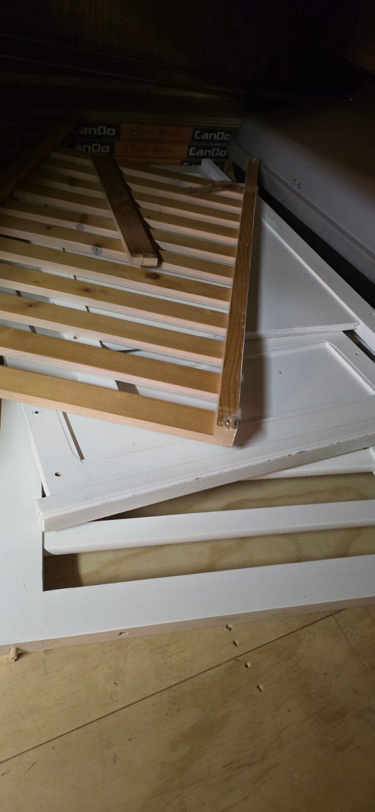 Ledikant/Babybed met lattenbodem en matras, Kinderen en Baby's, Gebruikt, Minder dan 140 cm, Minder dan 70 cm, Ophalen