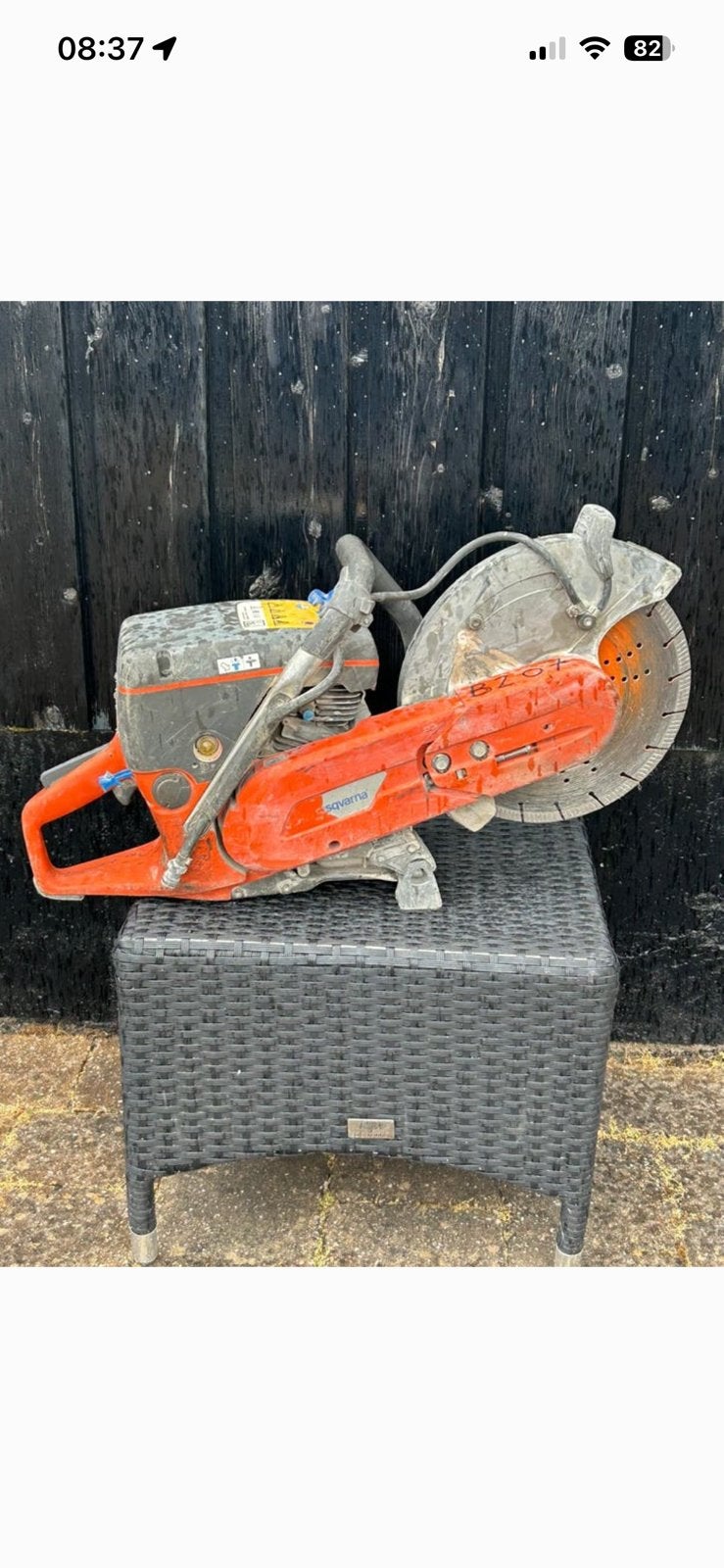 Bandenzaag husqvarna, Doe-het-zelf en Verbouw, Gereedschap | Zaagmachines, Ophalen, 1200 watt of meer, Kettingzaag, 70 mm of meer