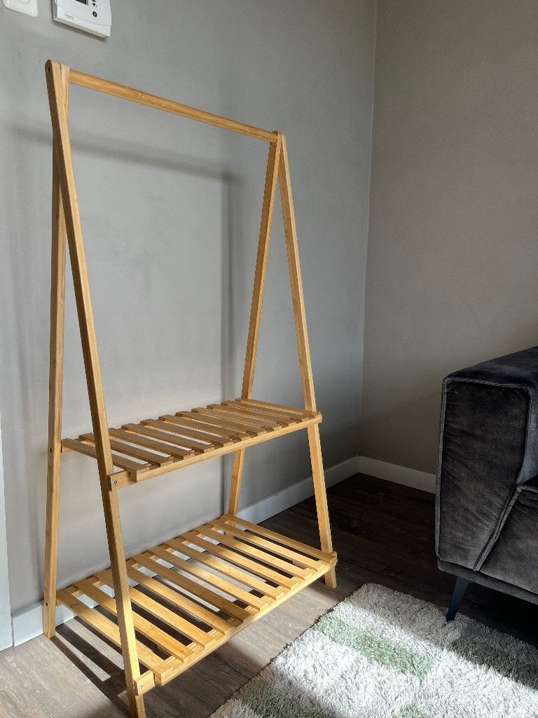 Bamboo shelf/kast, Antiek en Kunst, Ophalen