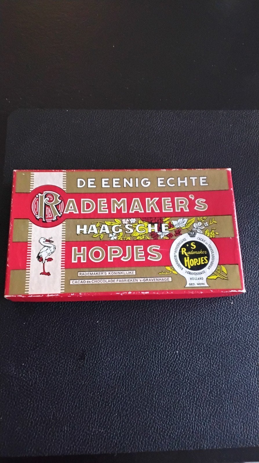 Vintage Rademaker's Haagsche Hopjes doosje, Verzamelen, Ophalen of Verzenden, Gebruikt
