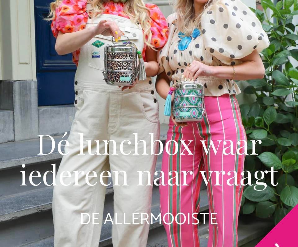Boho lunchbox nieuw, Overige materialen, Overige typen, Nieuw, Ophalen of Verzenden