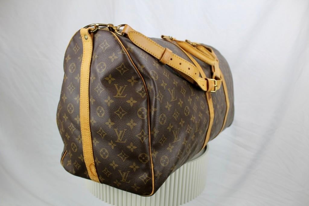 Louis Vuitton Keepall 60 Bandouliere - 976, Sieraden, Tassen en Uiterlijk, Tassen | Reistassen en Weekendtassen, 40 tot 60 cm