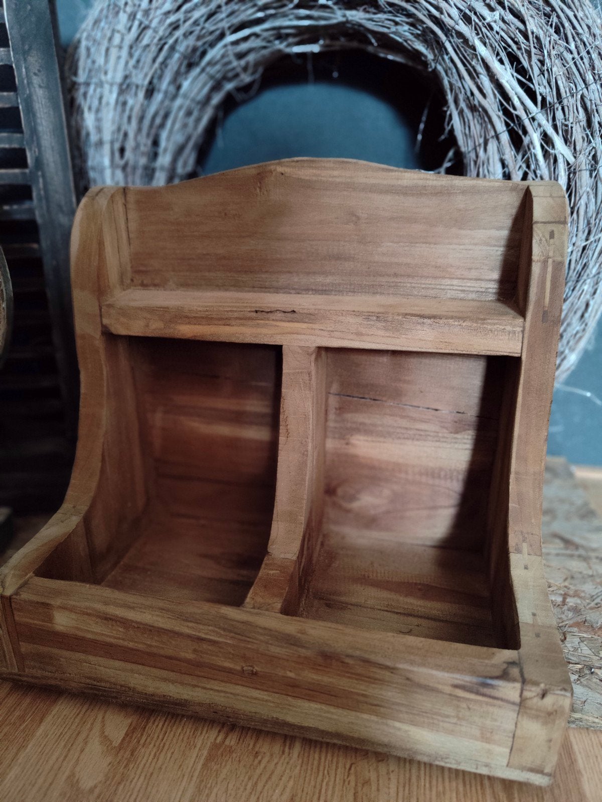 Prachtige grote gruttersbak - Super gaaf voor in de keuken!, Hout, Ophalen of Verzenden, Landelijk, Doefke