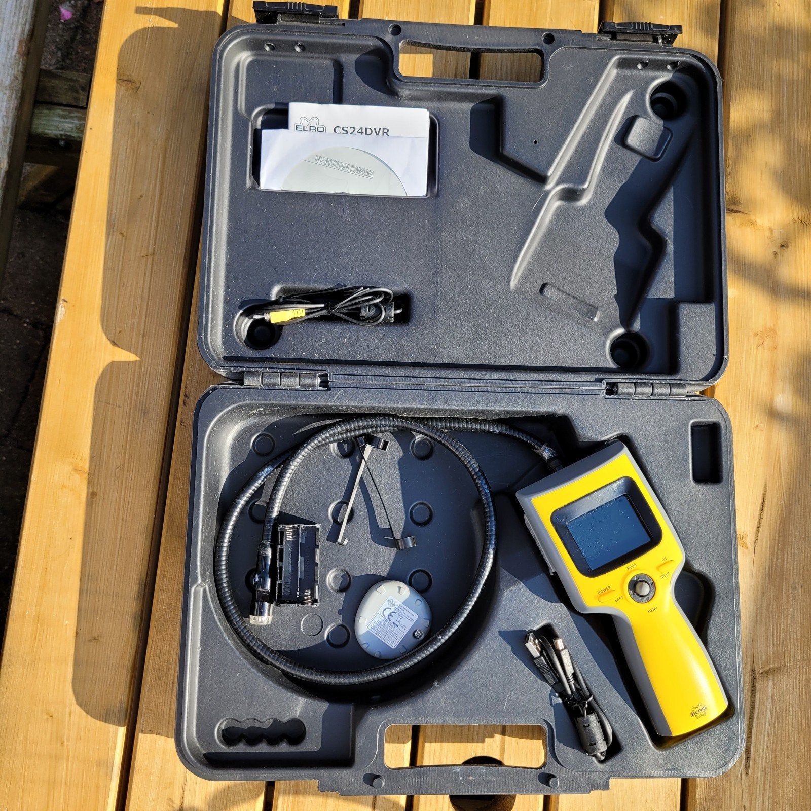 ELRO CS24DVR Inspectiecamera - Zo goed als nieuw, Ophalen, Zo goed als nieuw