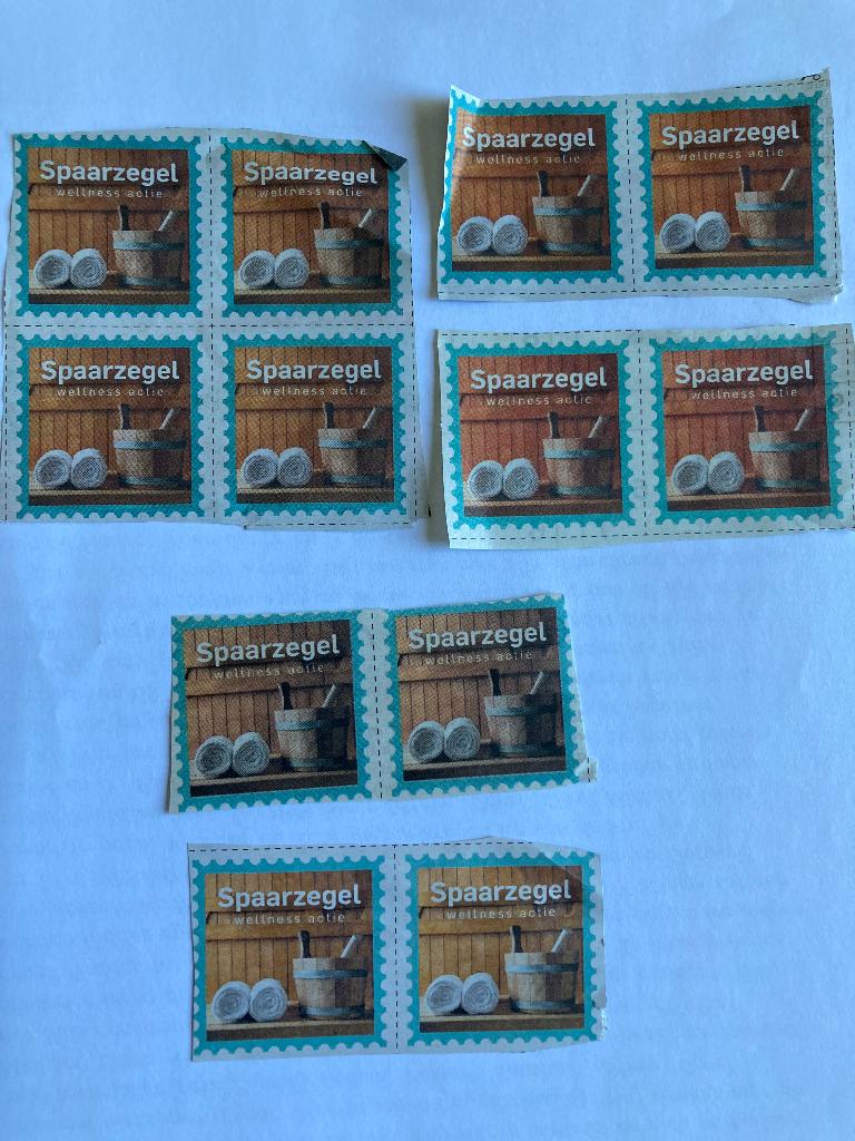 12 saunazegels AD per 4 stuks of alle 16, Drie personen of meer, Cadeaubon, Spa of Sauna