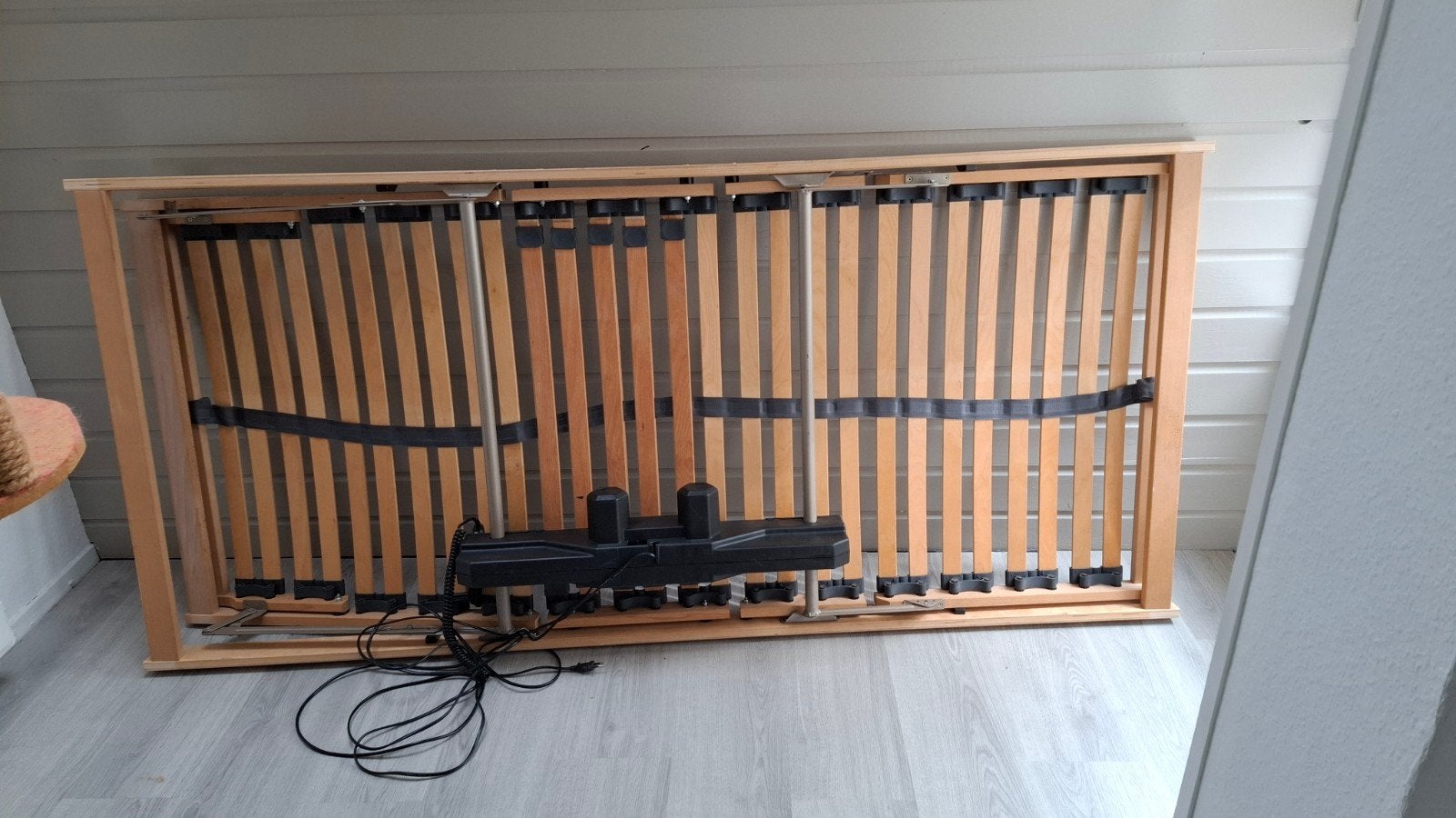 Verstelbare bedbodem, Ophalen, Gebruikt, 90 cm, Eenpersoons