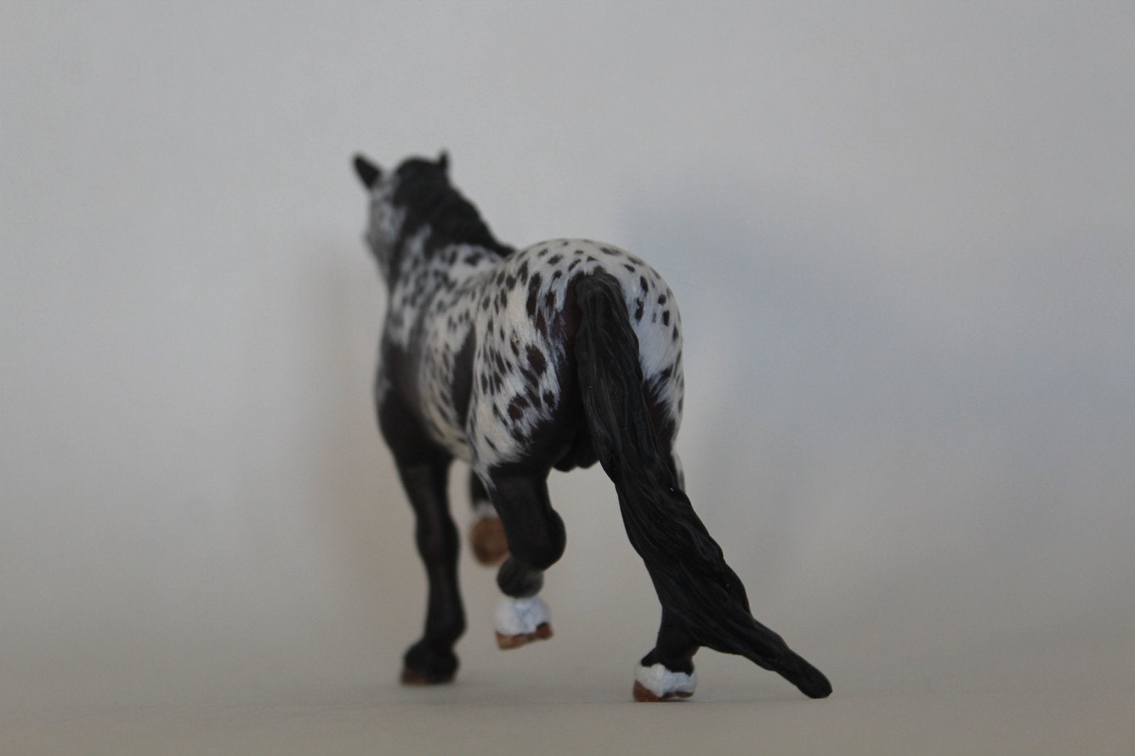 Schleich appaloosa custom, Ophalen of Verzenden, Paard, Beeldje of Figuurtje