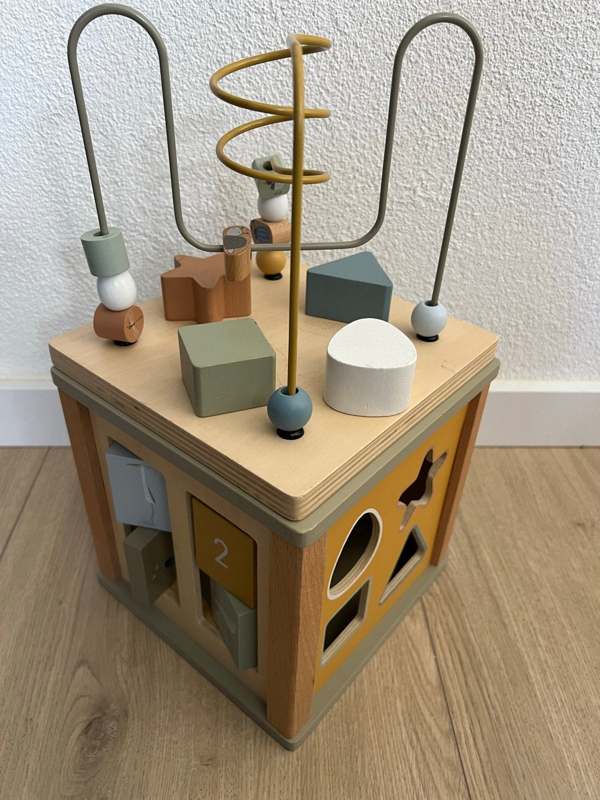Little Dutch Houten Activiteiten Kubus, Kinderen en Baby's, Ophalen, Zo goed als nieuw, Overige typen
