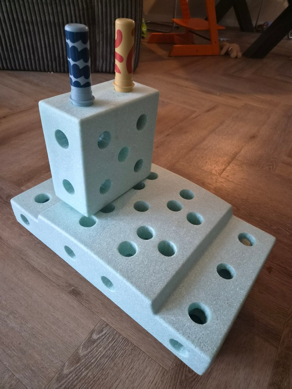 Modu blok set - Bouw en speel met deze veelzijdige set!, Ophalen of Verzenden, Gebruikt, Overige merken