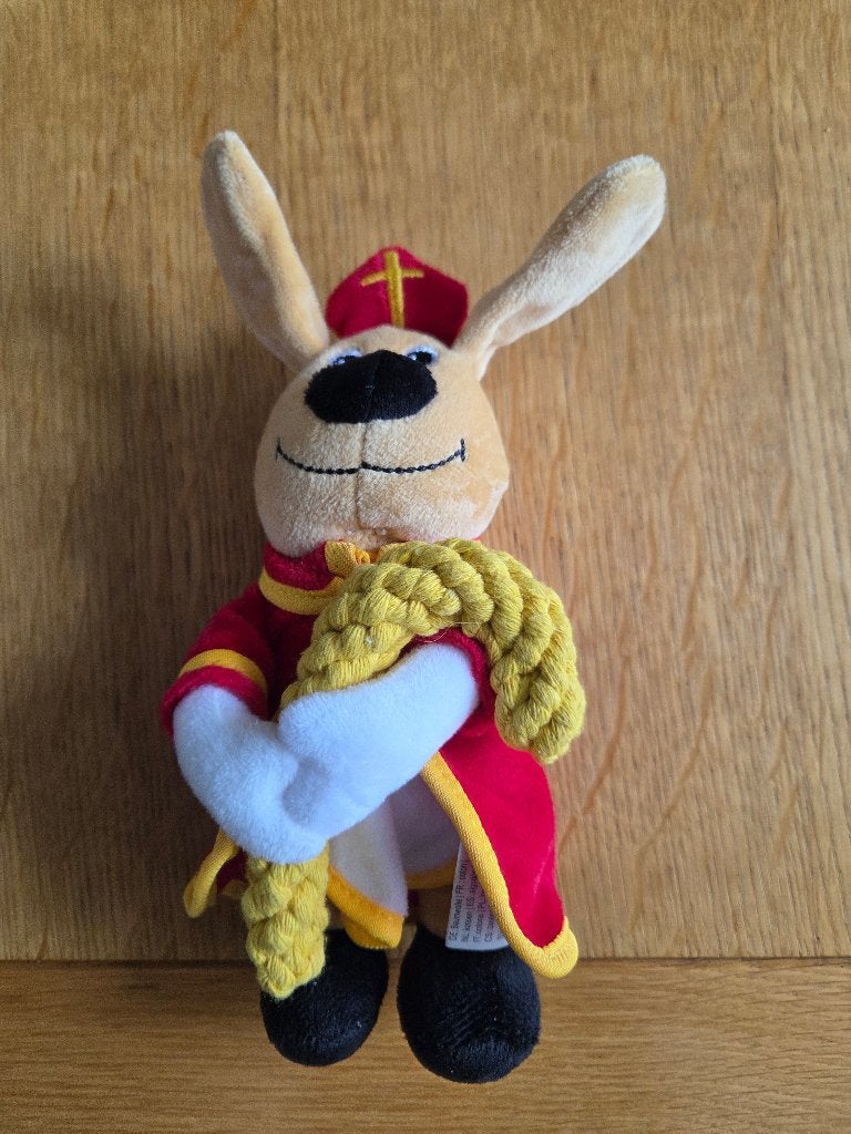 Sinterklaas sint speeltje hond met piepertje, Ophalen, Zo goed als nieuw