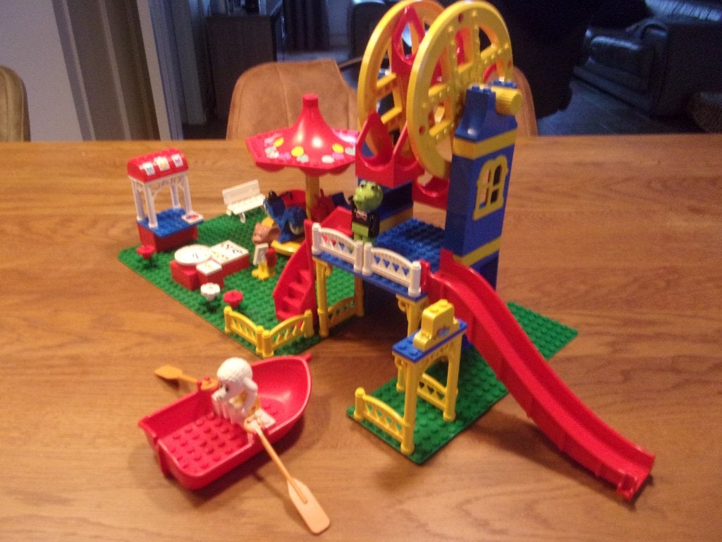 Lego Fabuland 3683-1 Amusement Park uit 1988, Kinderen en Baby's, Speelgoed | Duplo en Lego, Gebruikt, Overige thema's, Lego, Ophalen of Verzenden