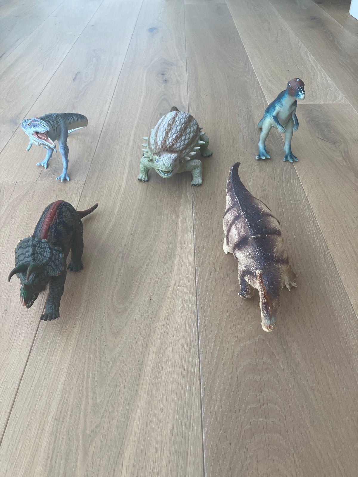 Dinosaurus speelgoed set - 5 stuks, Ophalen of Verzenden, Gebruikt