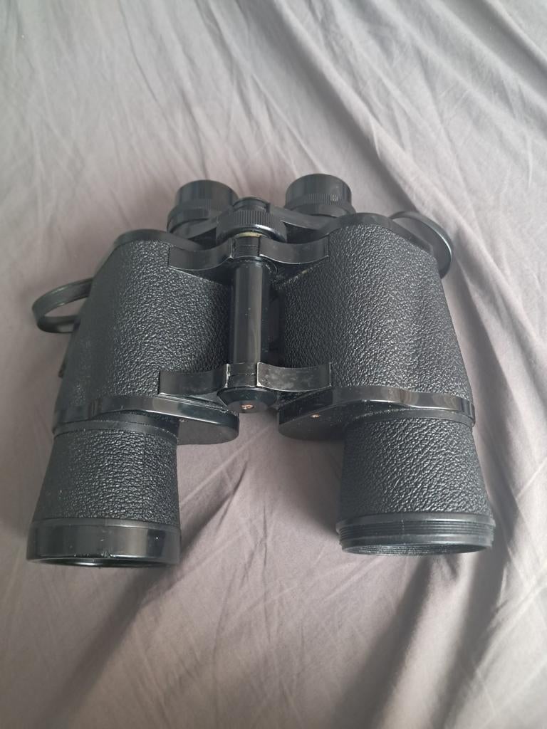 Luxon 7x50 verrekijker met etui, Audio, Tv en Foto, Gebruikt, Minder dan 8x, Met hoes of tas, Porro (met knik)
