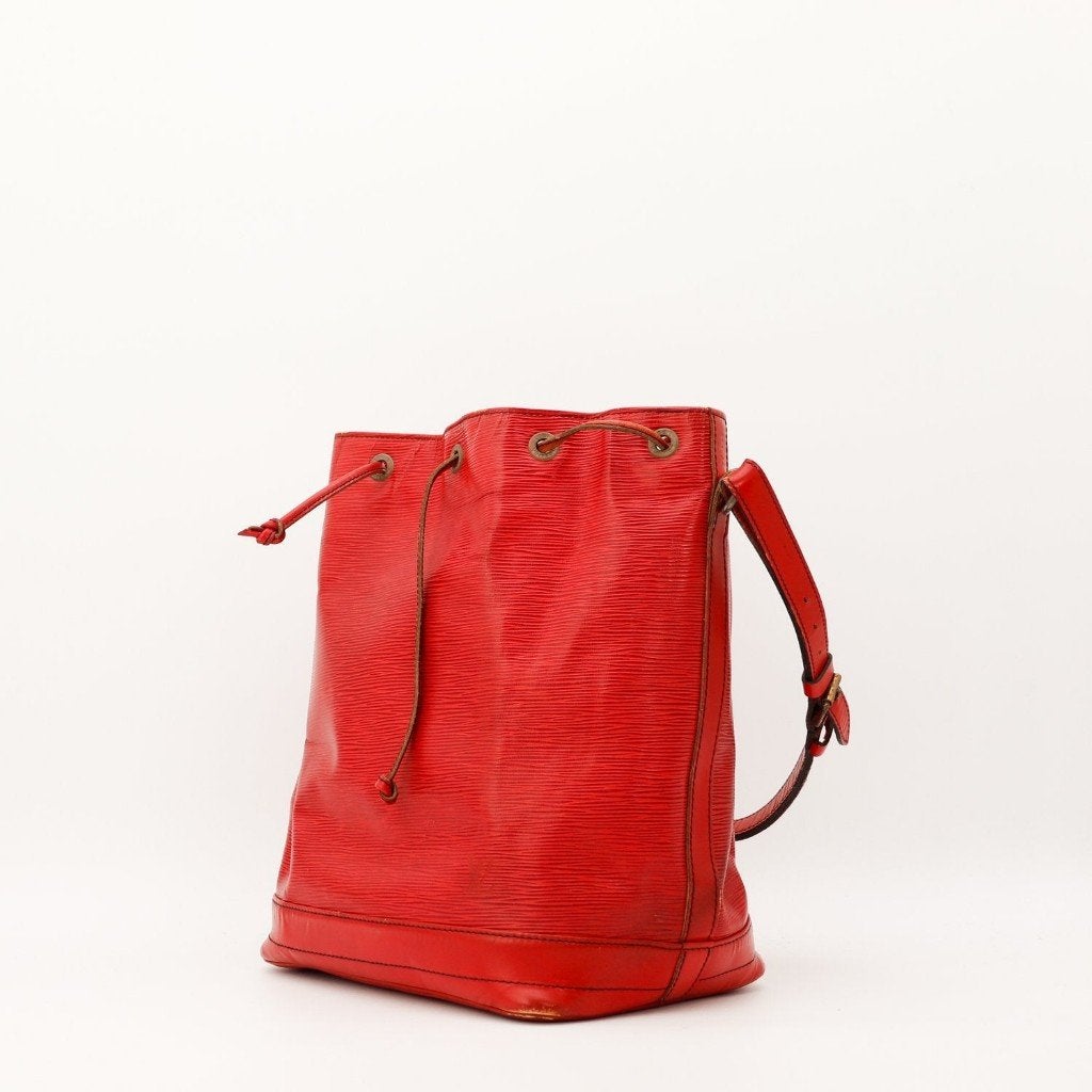 Louis Vuitton Noé in rood Epi handtas, Verzenden, Gebruikt, Rood, Handtas