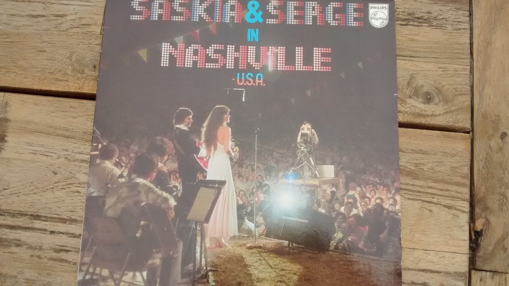 LP - Saskia & Serge in Nashville U.S.A., Ophalen of Verzenden, Zo goed als nieuw, 12 inch