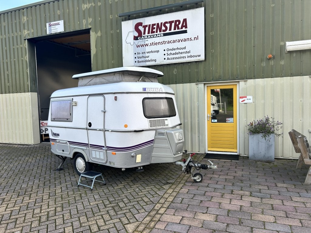 Eriba Pan goed onderhouden 1997, Caravans en Kamperen, Luifel, Tot en met 2, Bedrijf, Lengtebed