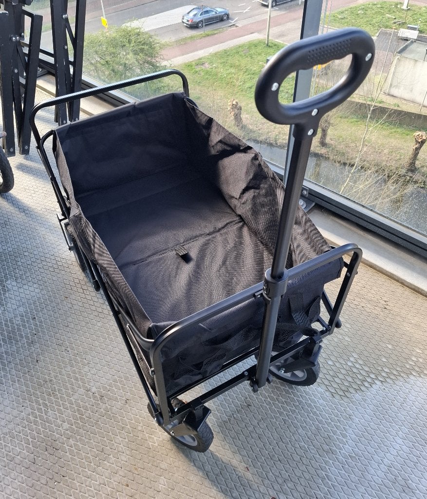 Nieuw Opvouwbare bolderkar 80 kg Waterafstotend opbergruimte, Ophalen, Opvouwbaar