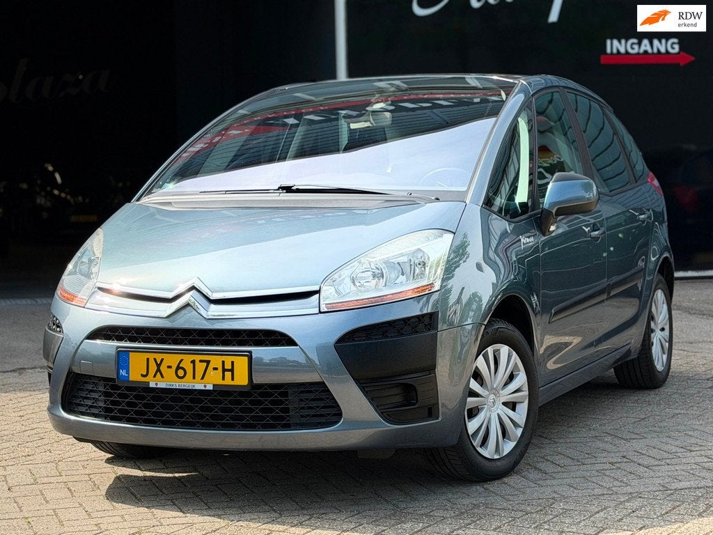 Citroen C4 Picasso 1.6 VTi Prestige 5p. AIRCO/CRUISE/ISOFIX, Stof, Gebruikt, Zwart, 4 cilinders