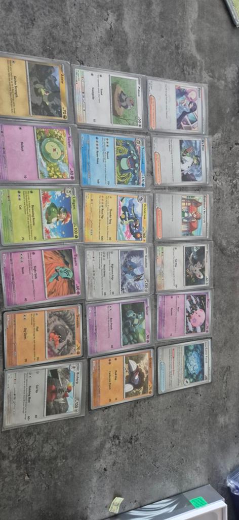 Pokémon kaarten - Veel Pokeballs - 0.75 per kaart BLK, Ophalen of Verzenden