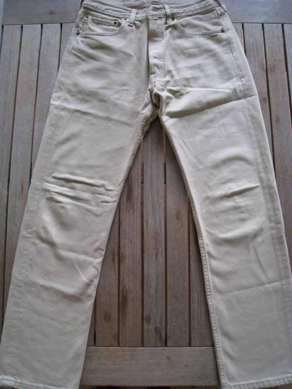 Jeansbroek heren, oker, Levi Straus 501, W31 L30, kopen, Ophalen, Nieuw, Blauw, W32 (confectie 46) of kleiner