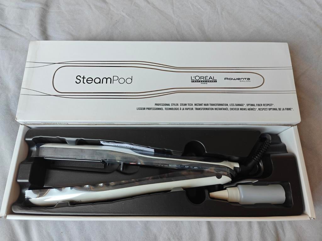 L'Oréal Professionnel Steampod 3.0 Stoomstijltang Wit, Ophalen, Nieuw, Haarverzorging