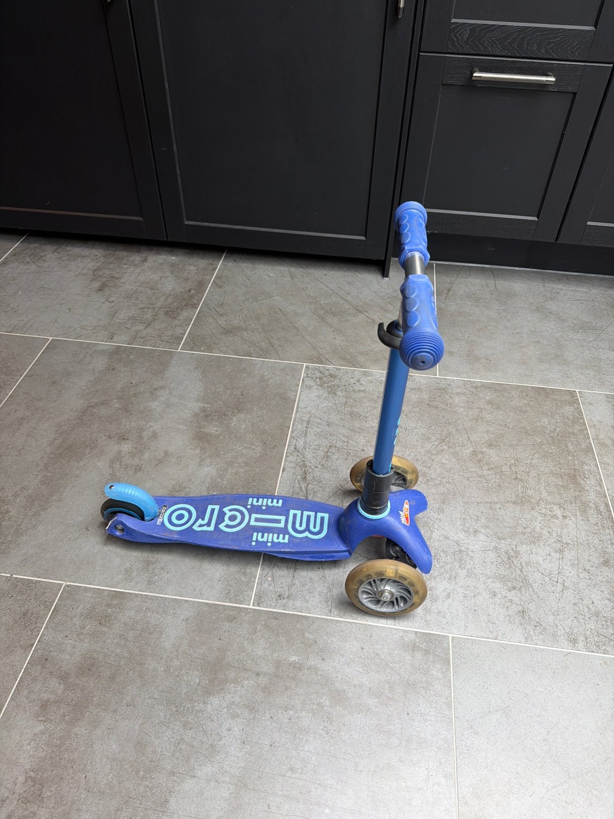 Micro Mini Step Blauw -l, Fietsen en Brommers, Ophalen, Gebruikt, Gewone step
