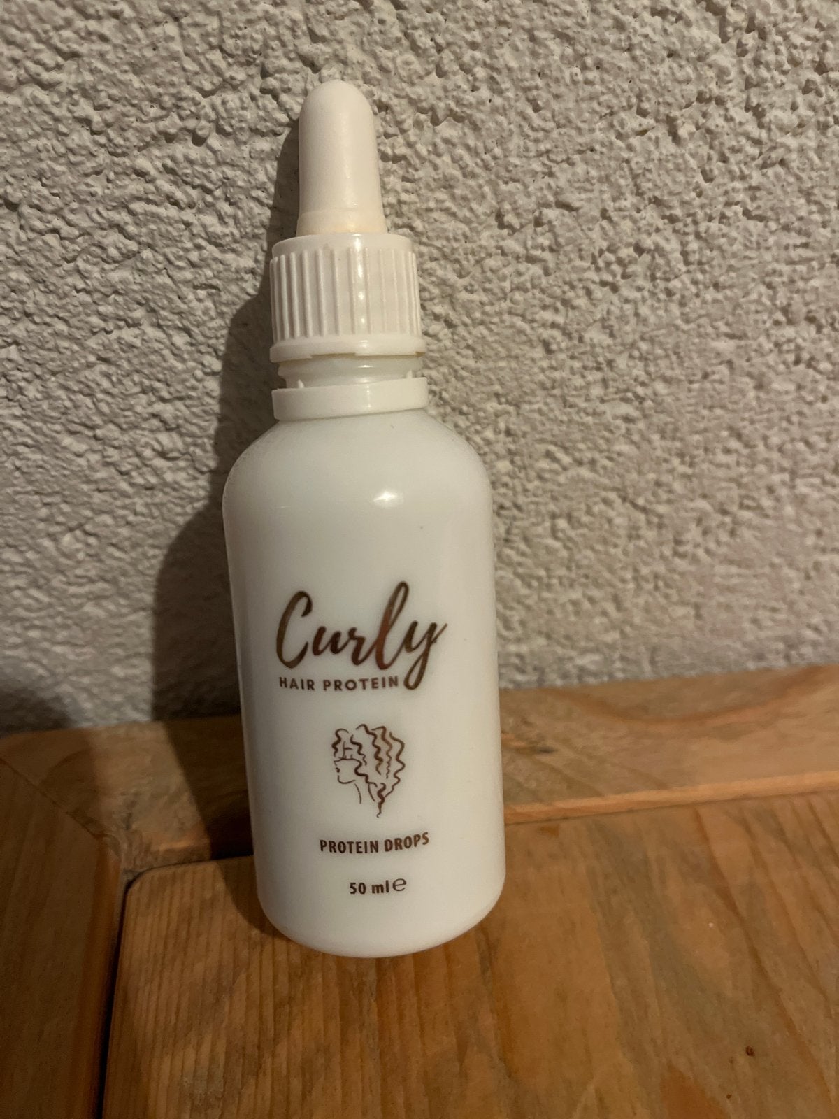 Curly Hair Protein Drops 50ml - Haarverzorging, Ophalen of Verzenden, Gebruikt, Haarverzorger of -hersteller